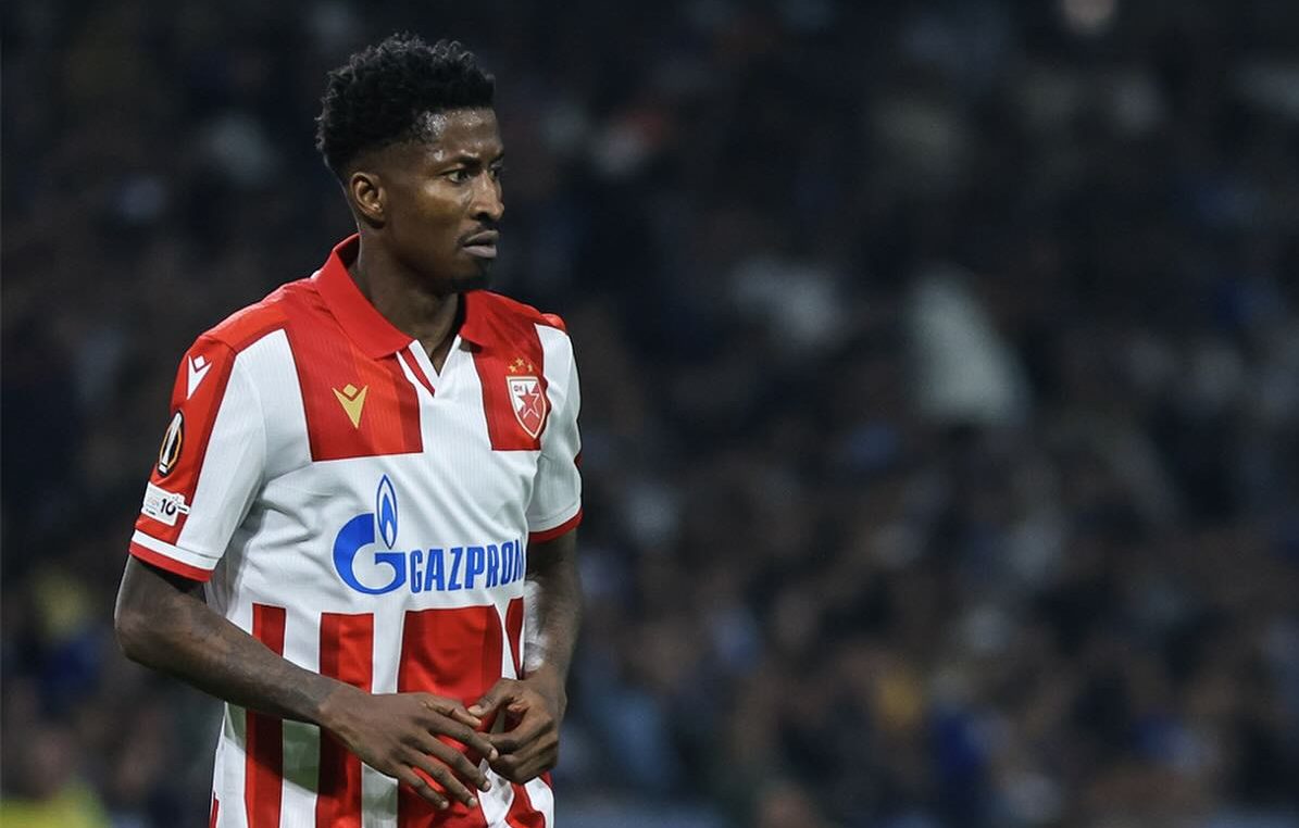 Red Star Belgrade announce contract termination of Peter Olayinka