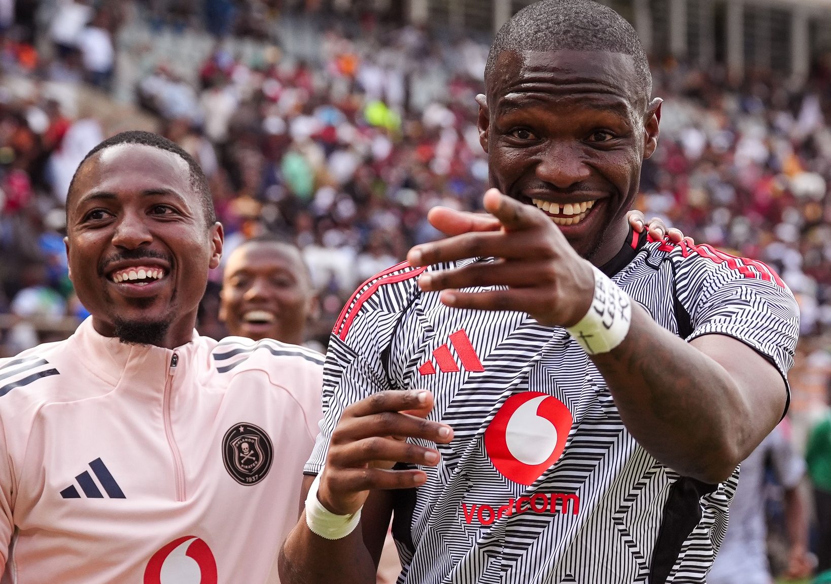 Ouaddou hails Mabasa after historic 50th goal for Pirates