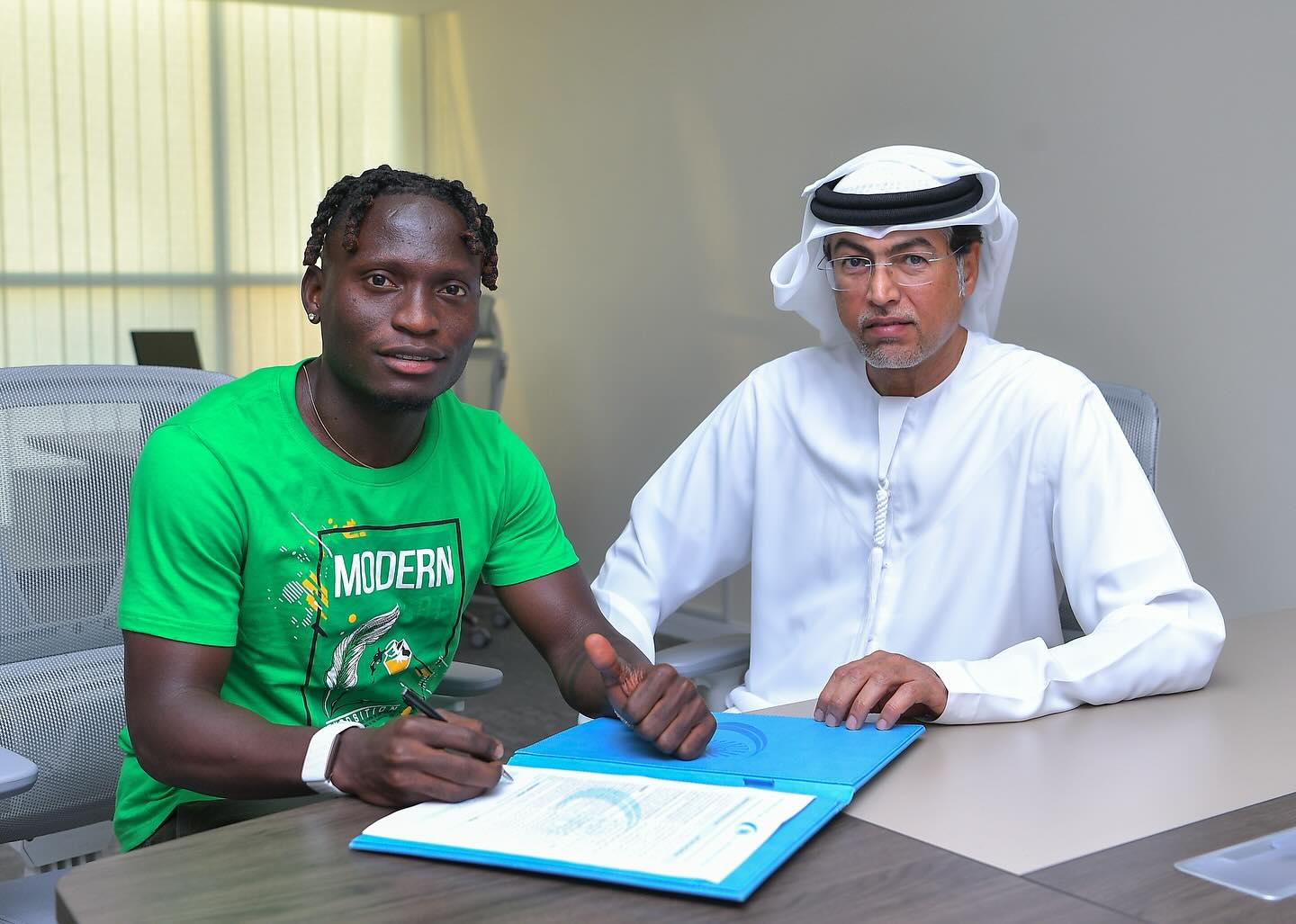 Sierra Leone winger Alhassan Koroma moves to UAE club