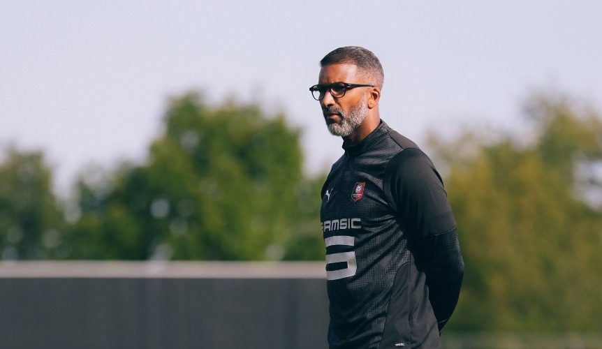 Rennes show support for Habib Beye despite slow start to Ligue 1 season