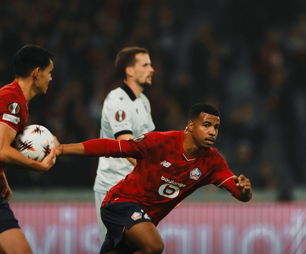 Igamane, double buteur malgré la défaite du LOSC en Europa League