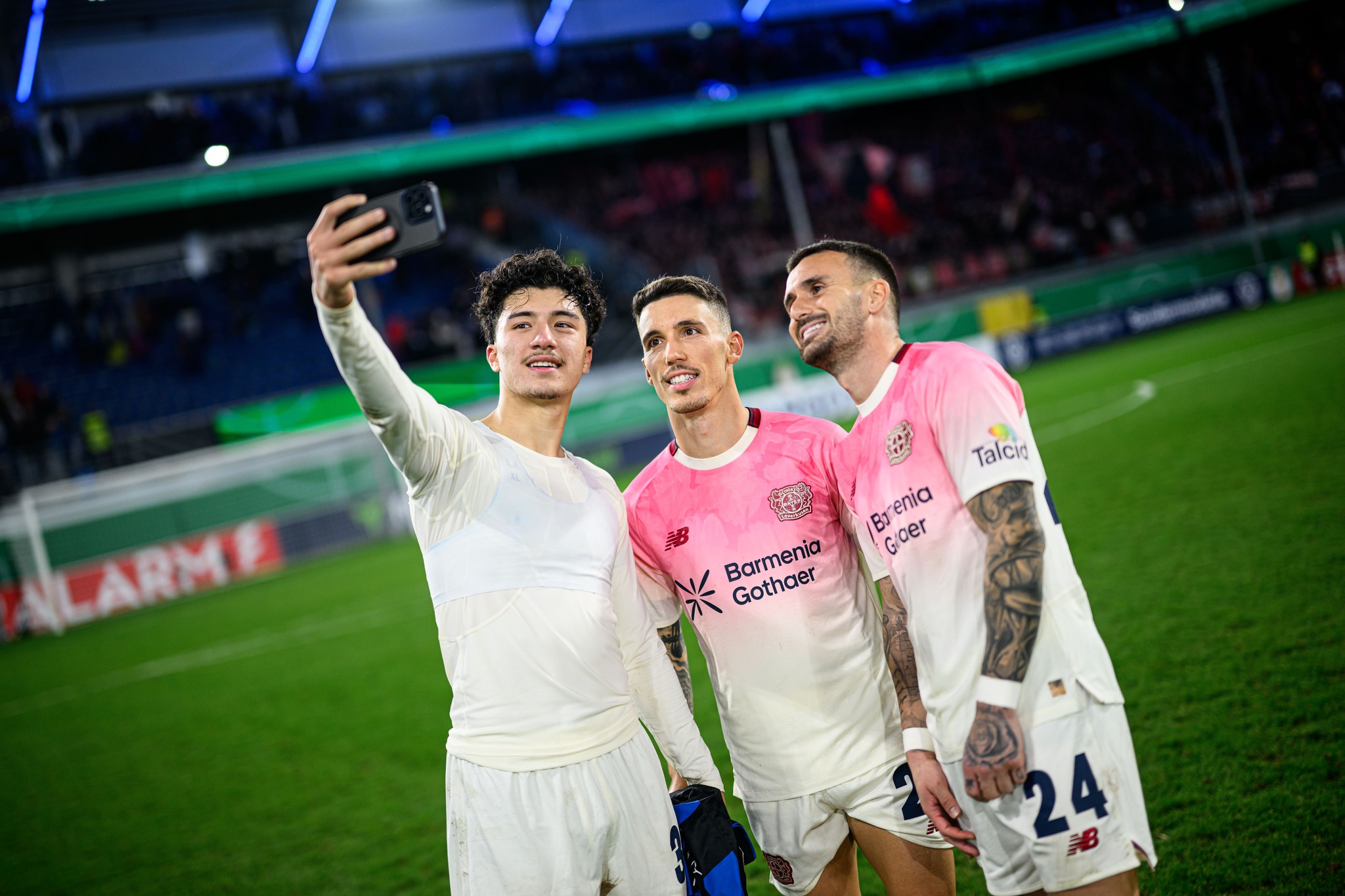 Ibrahim Maza scores match winner for first Leverkusen goal