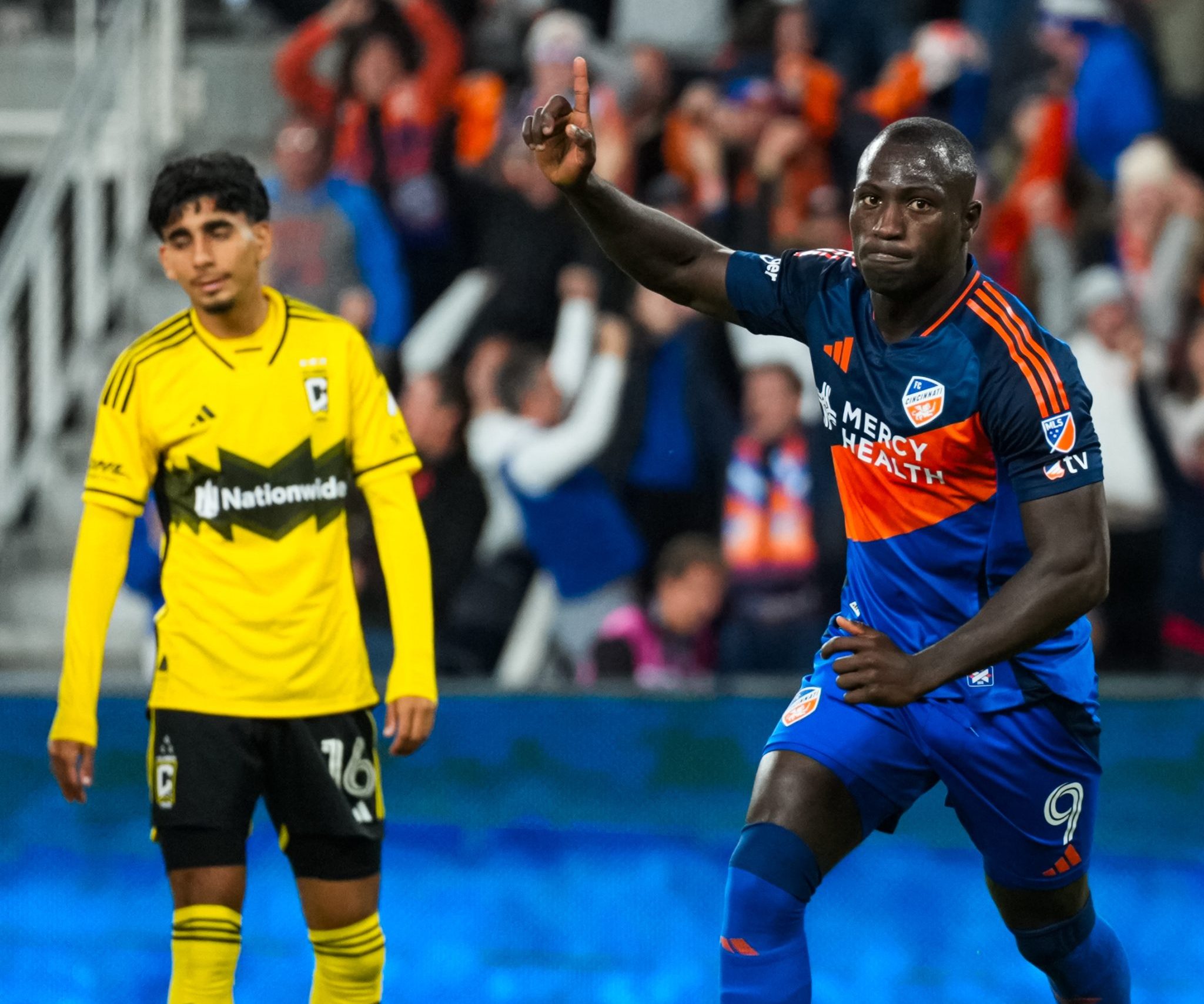 Kevin Denkey, FC Cincinnati off to winning start in MLS Cup Playoffs