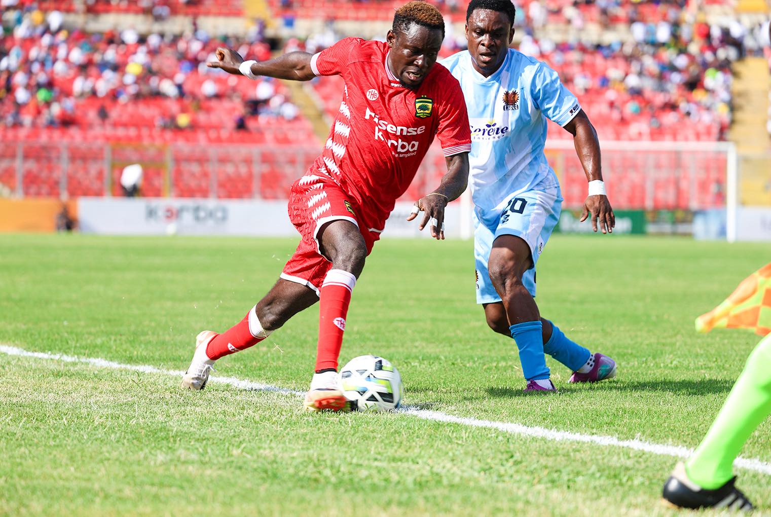 Ghana Premier League: Heart of Lions hold Asante Kotoko in Kumasi