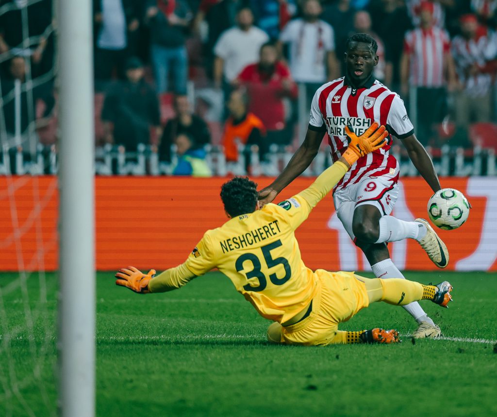 Conference League: Chad national team captain Marius stars for Samsunspor