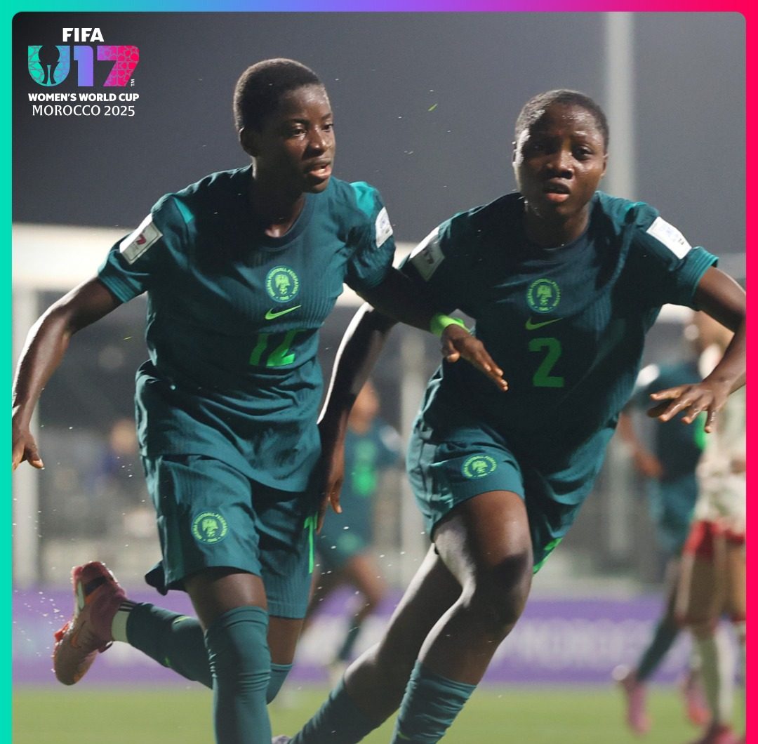 Nigeria secures Round of 16 spot in 2025 U-17 Women’s World Cup