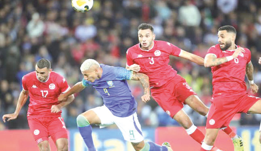 La Tunisie affronte le Brésil en match amical en France