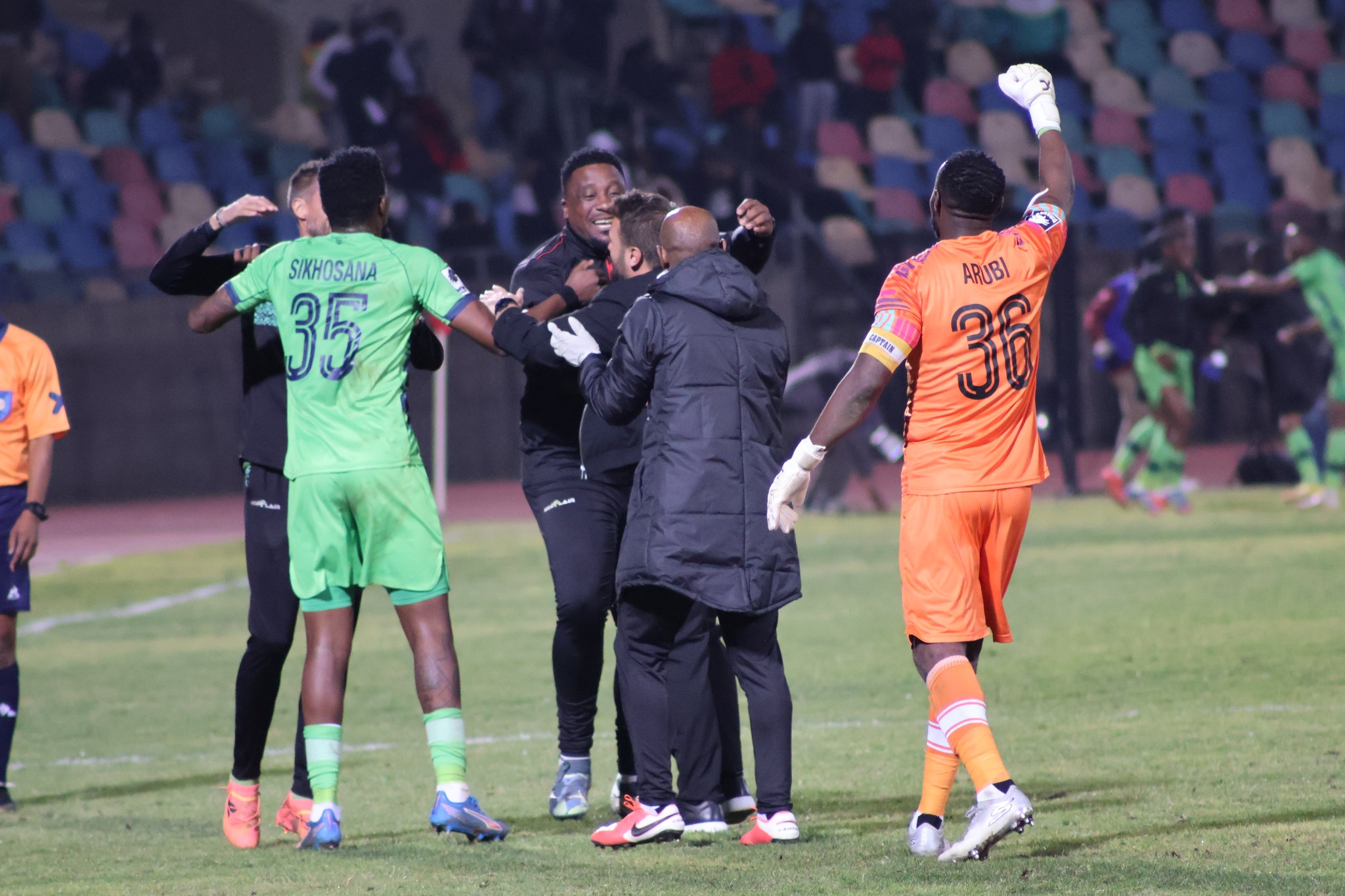 Carling Knockout: Arubi and Marumo Gallants send Sundowns out on PK’s