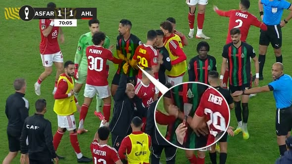 Vidéo : Les scènes hallucinantes lors du match AS FAR – Al Ahly