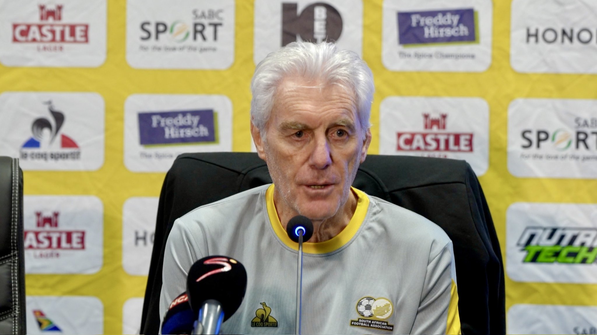 Broos names preliminary Bafana squad for AFCON in Morocco