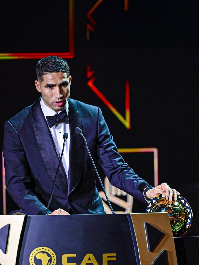 Achraf Hakimi: “African Player of the Year is not the most important award”