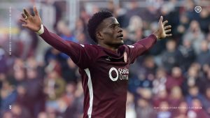 Pierre Landry Kaboré signe un doublé mémorable avec Heart of Midlothian
