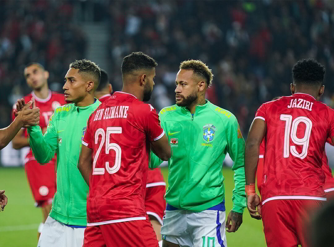 La liste du Brésil pour le match contre la Tunisie (Amical)