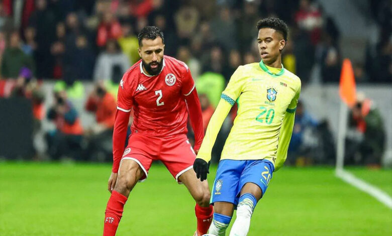 Match nul entre le Brésil et la Tunisie