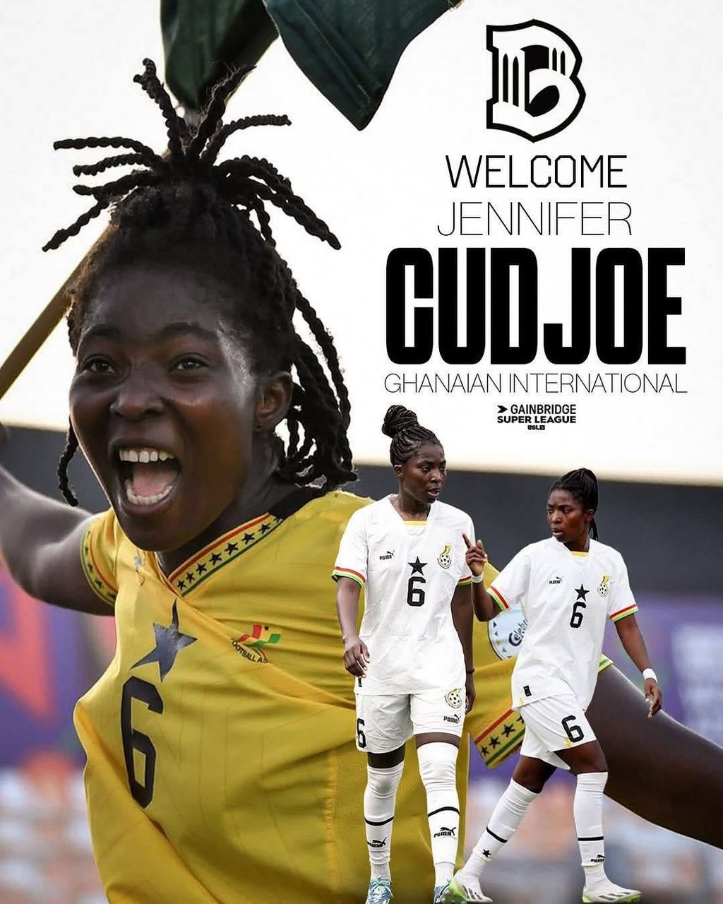 “I’m excited to be part of Brooklyn FC’s project” – Jennifer Cudjoe