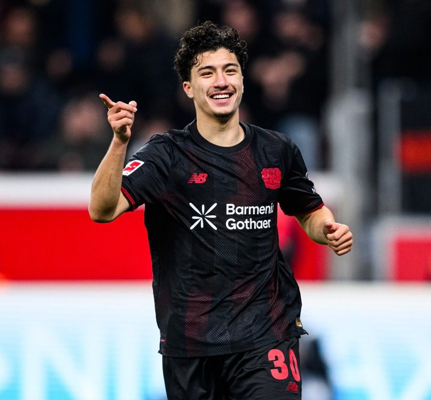 Maza delighted after scoring twice in Leverkusen’s big victory