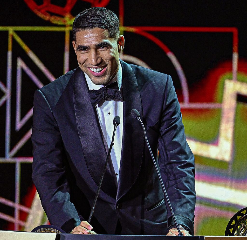 Hakimi : «La récompense du Ballon d’Or Africain appartient à tout un peuple »