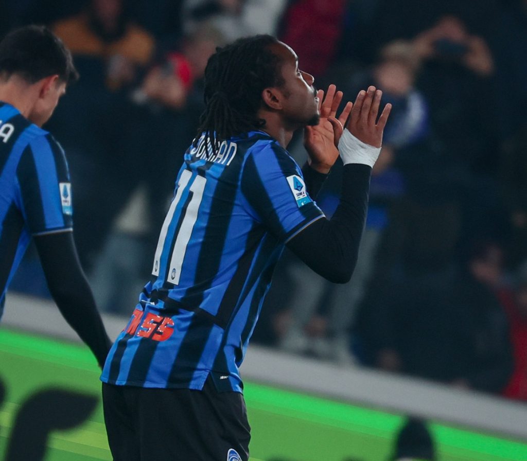 Ademola Lookman scores again in Serie A win for Atalanta