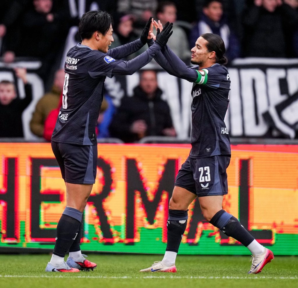 Anis Hadj Moussa leads Feyenoord to Eredivisie victory