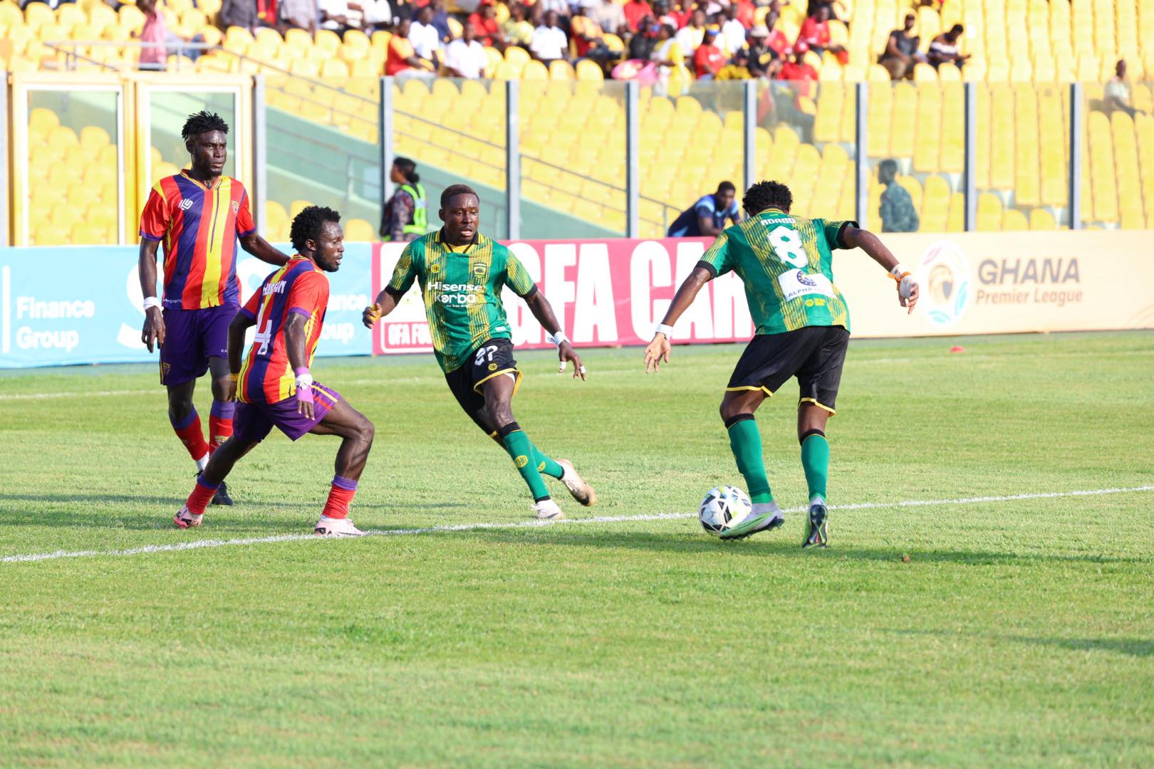 Ghana Premier League: Kotoko end Hearts of Oak’s unbeaten run