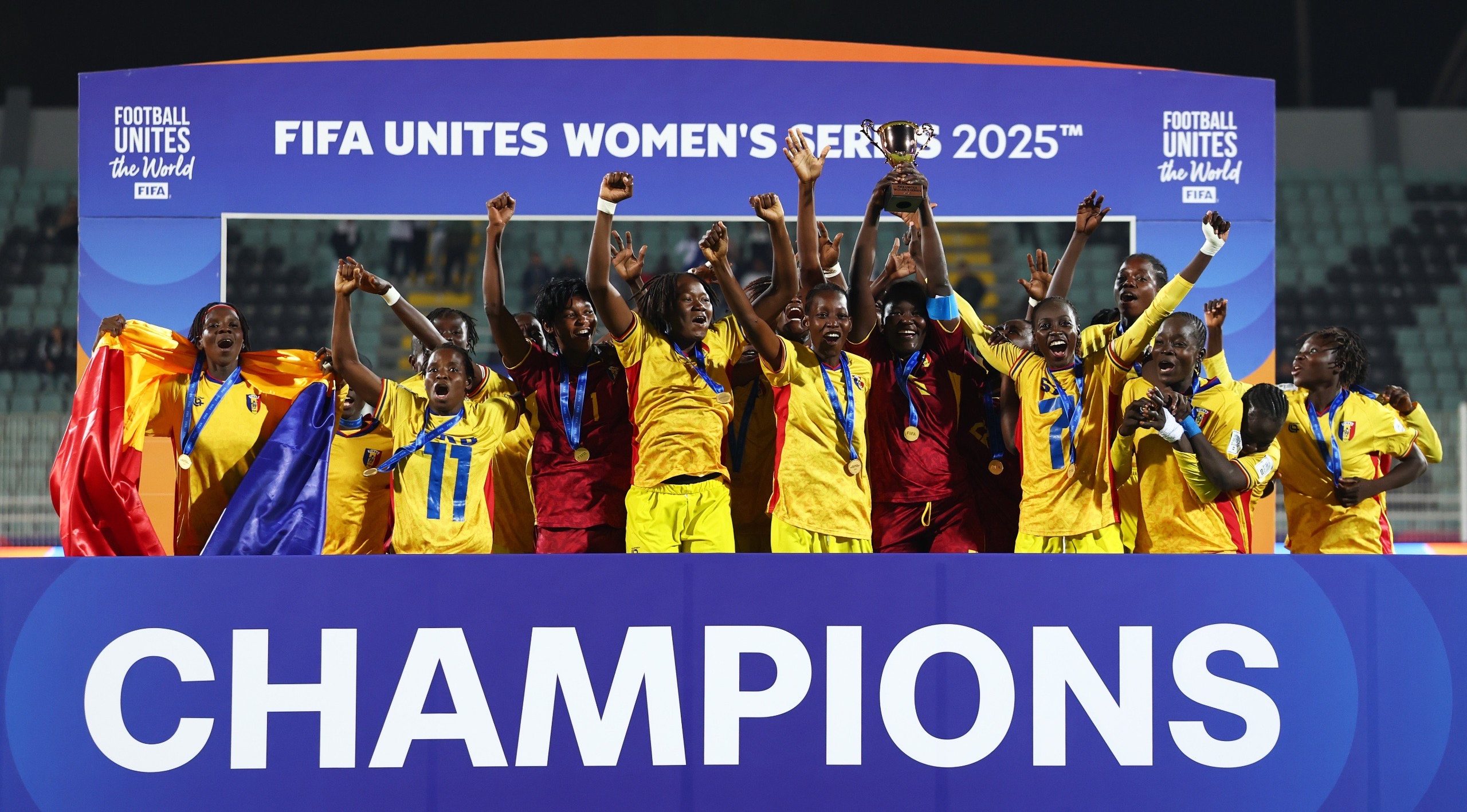 Unbeaten Chad shine bright in Morocco to win FIFA unites women’s series 2025