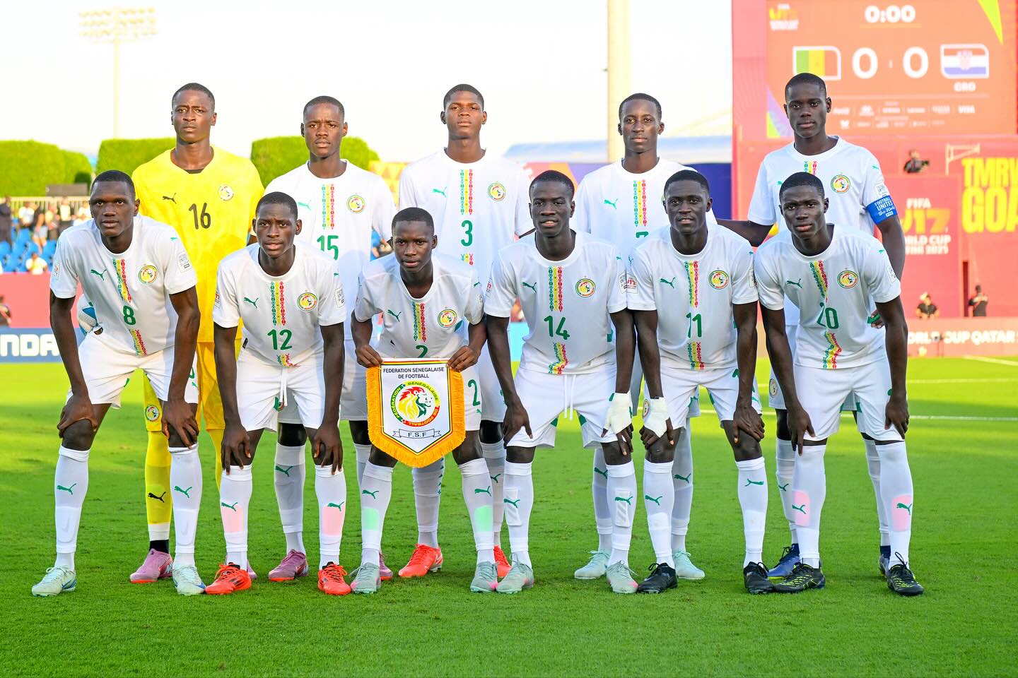 U-17 World Cup: Senegal and South Africa in strong positions; Morocco and Tunisia fall to defeats