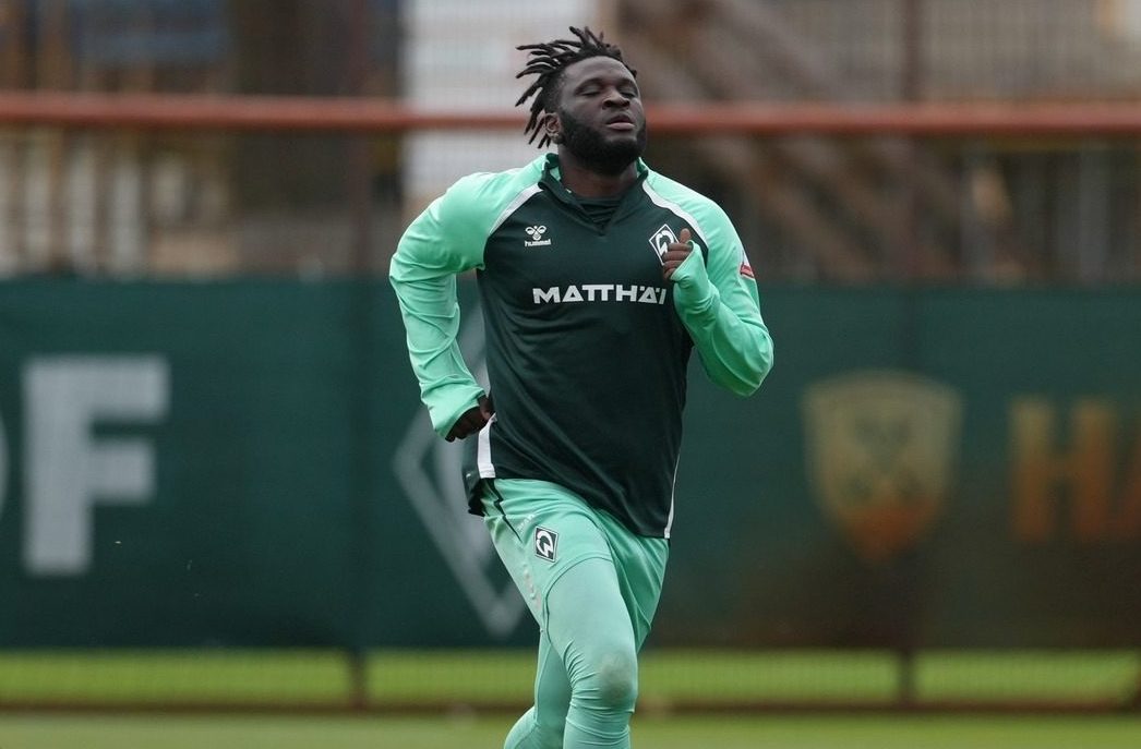 Victor Boniface stays positive to find back of the net for Bremen