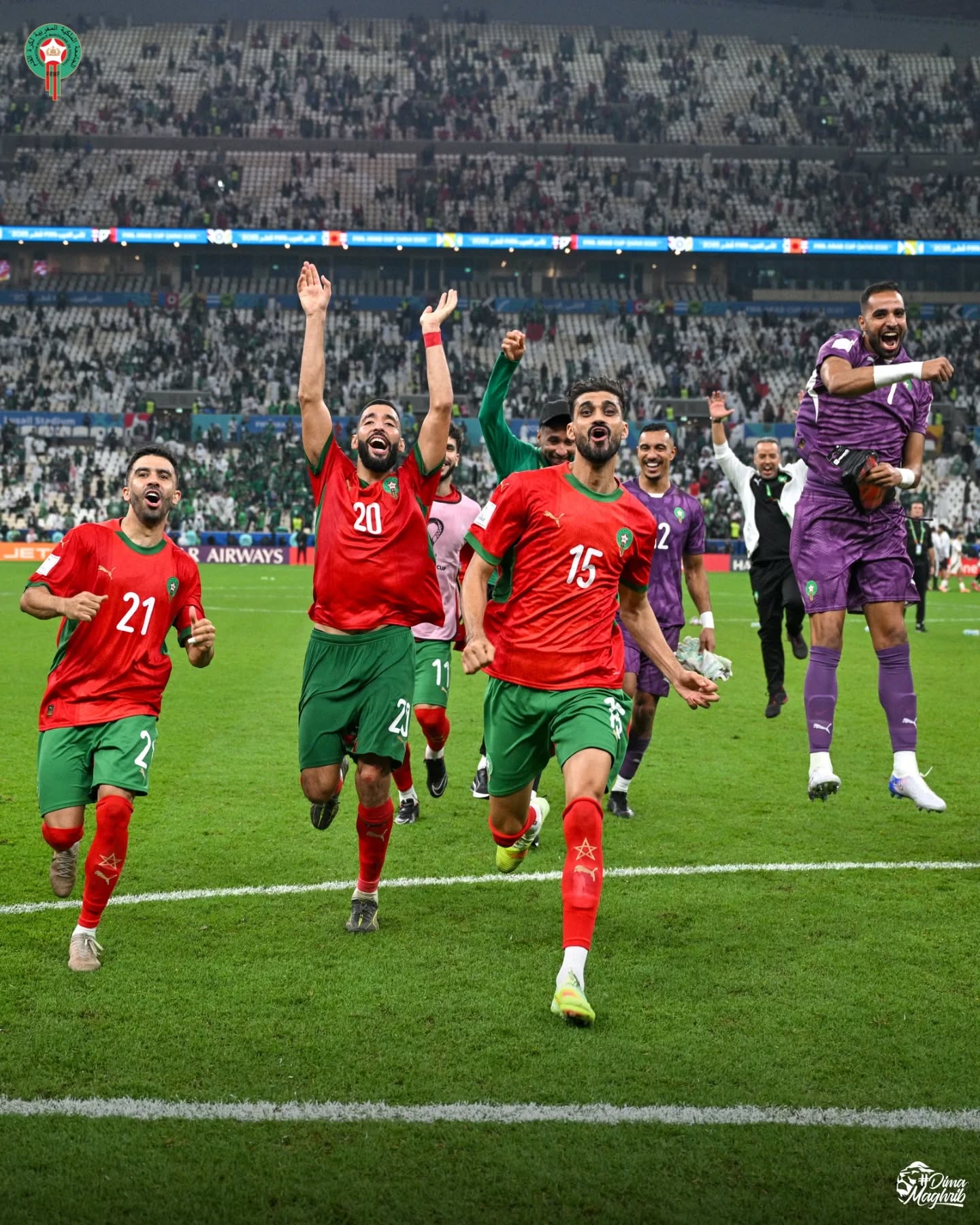 Morocco edge Saudi Arabia to top Group B and advance in the Arab Cup