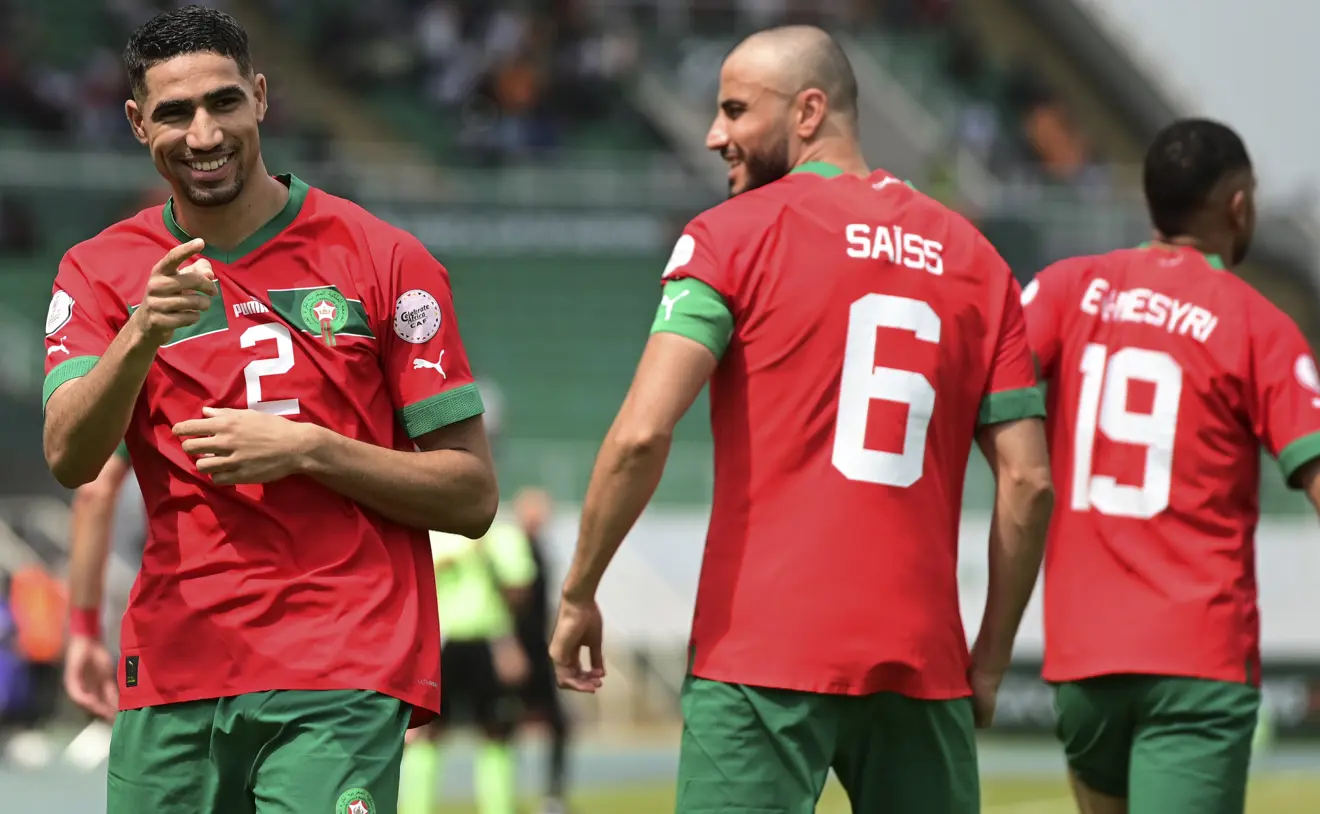 The 2025 AFCON: Everything you need to know about Africa's showpiece 1 Achraf Hakimi of Morocco celebrates with teammates