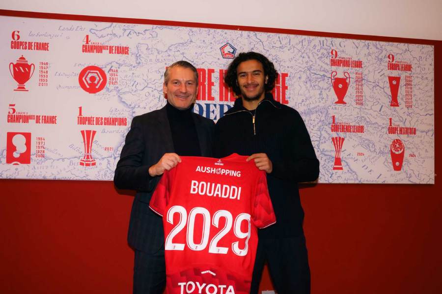 Ayyoub Bouaddi prolonge son contrat avec Lille