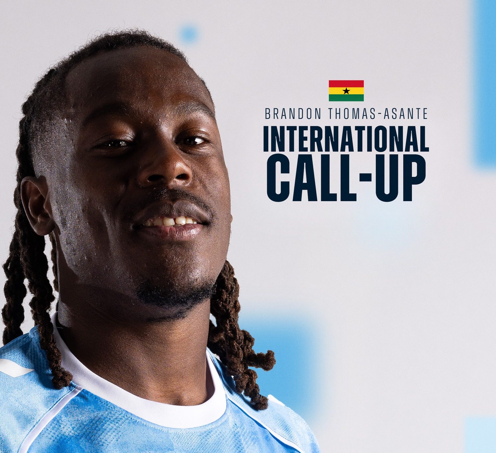 Coventry City forward Brandon Thomas-Asante eyes regular Ghana shirt