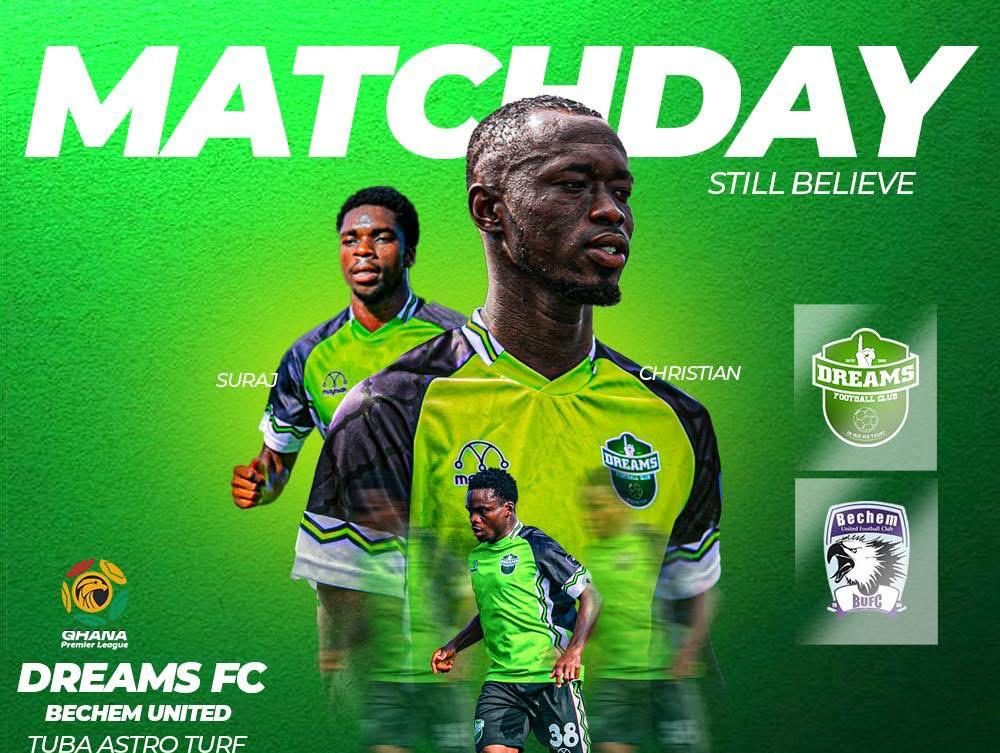 Ghana Premier League: Dreams FC host Bechem United in relegation dogfight