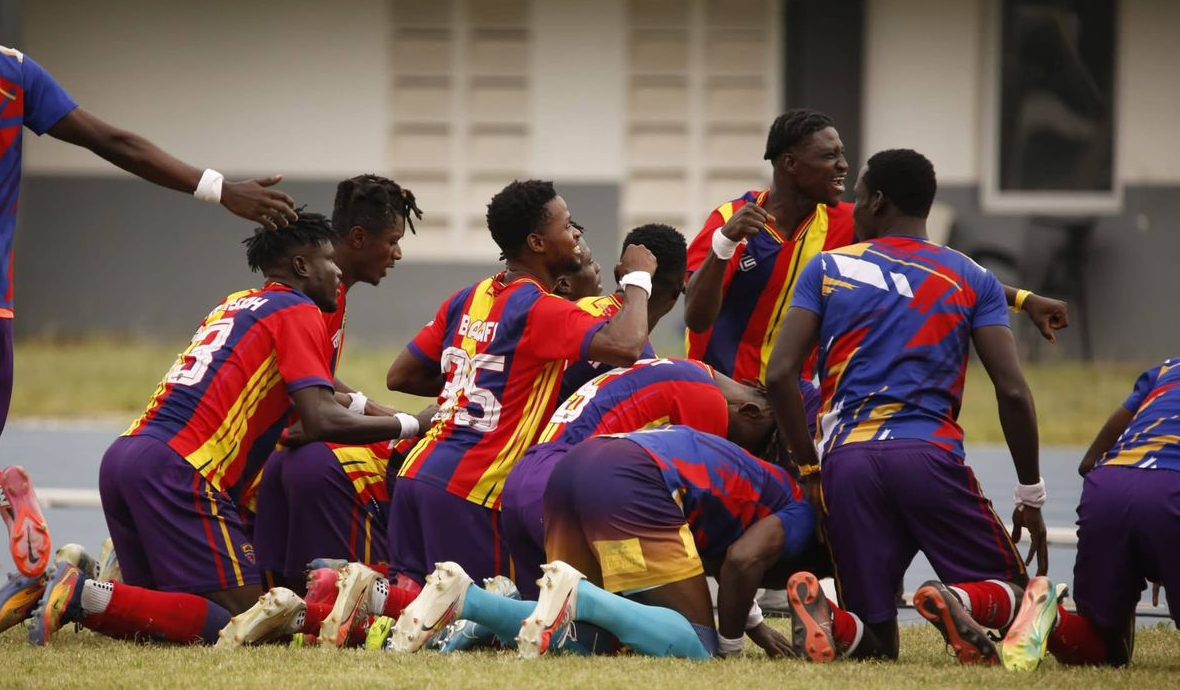 Ghana Premier League: Hearts of Oak go second with Samartex win