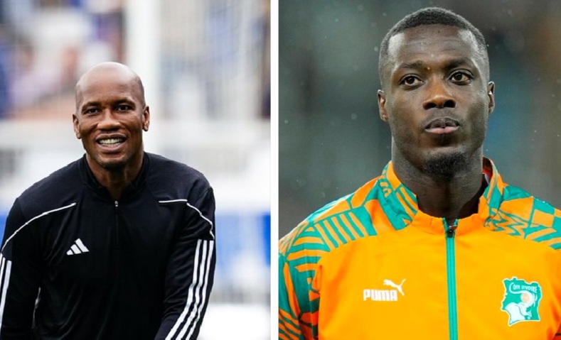 CAN 2025 : Nicolas Pépé écarté de la liste de Côte d’Ivoire, Didier Drogba lui apporte son soutien