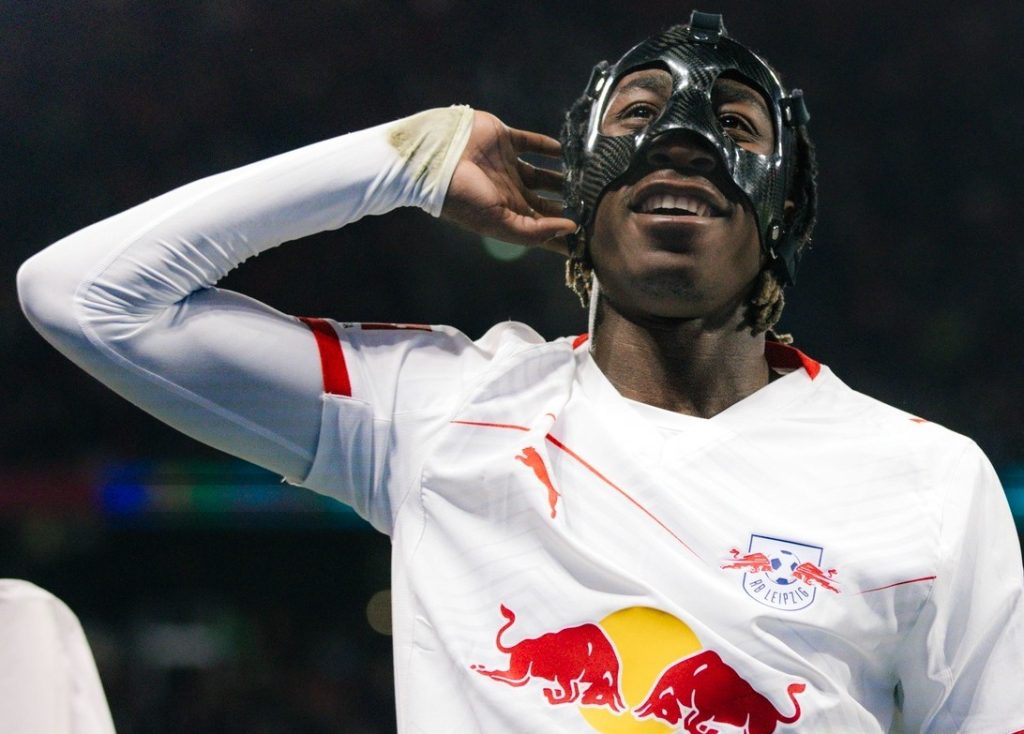 RB Leipzig’s Diomande delighted after historic hat-trick