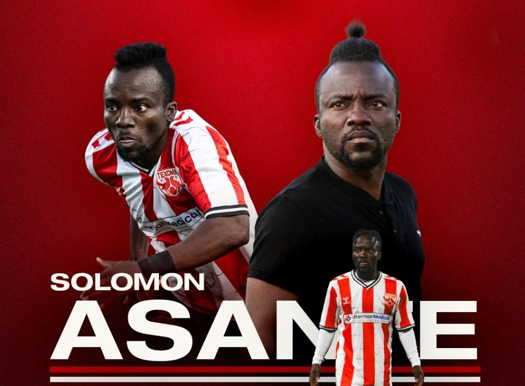 Ex-Ghana winger Solomon Asante eager to strengthen Texoma FC