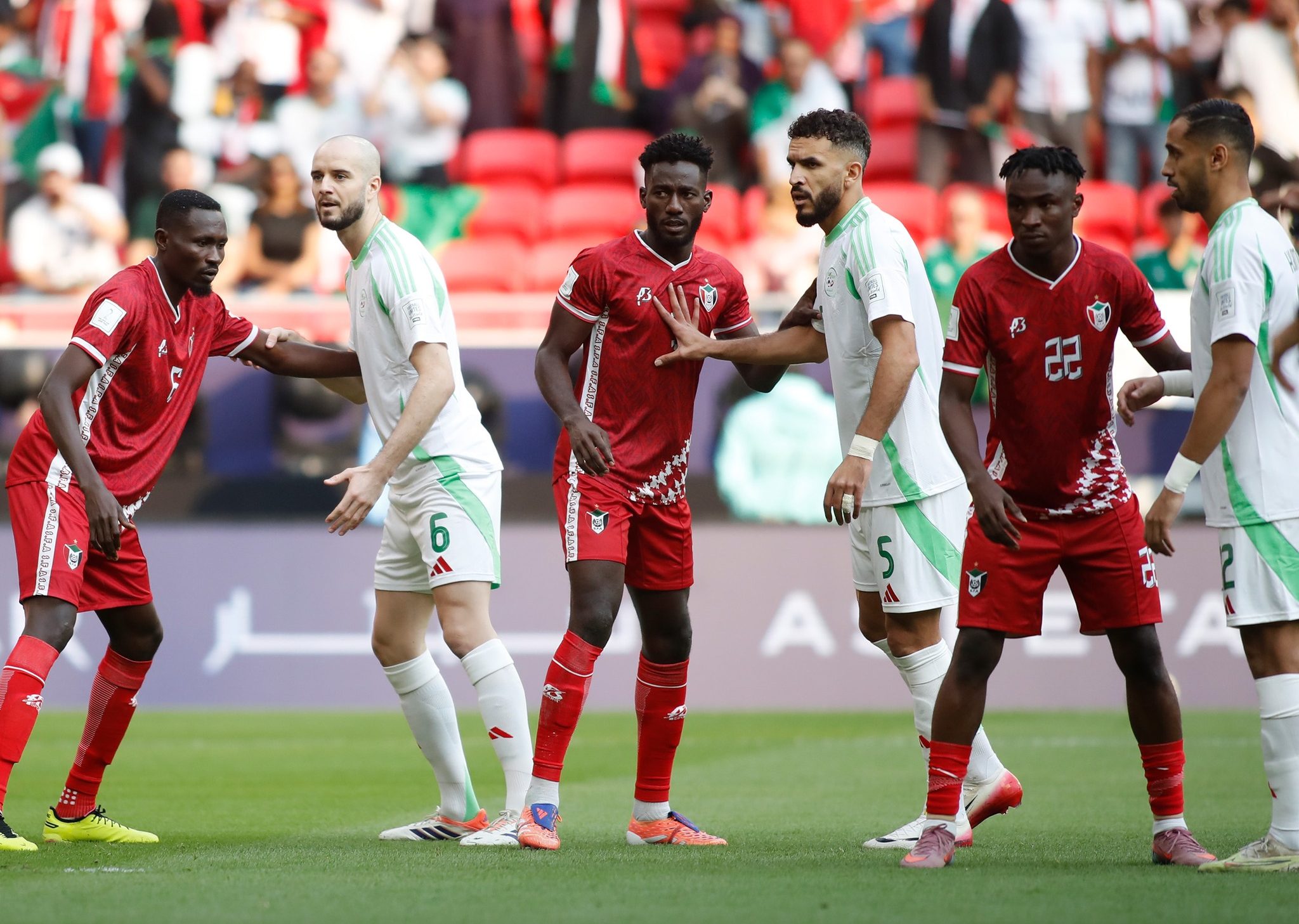 FIFA Arab Cup: Ounas sent off as Algeria share points with Sudan
