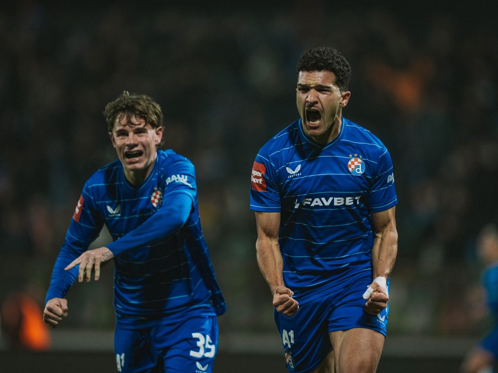 Monsef Bakrar scores as Dinamo Zagreb moves top