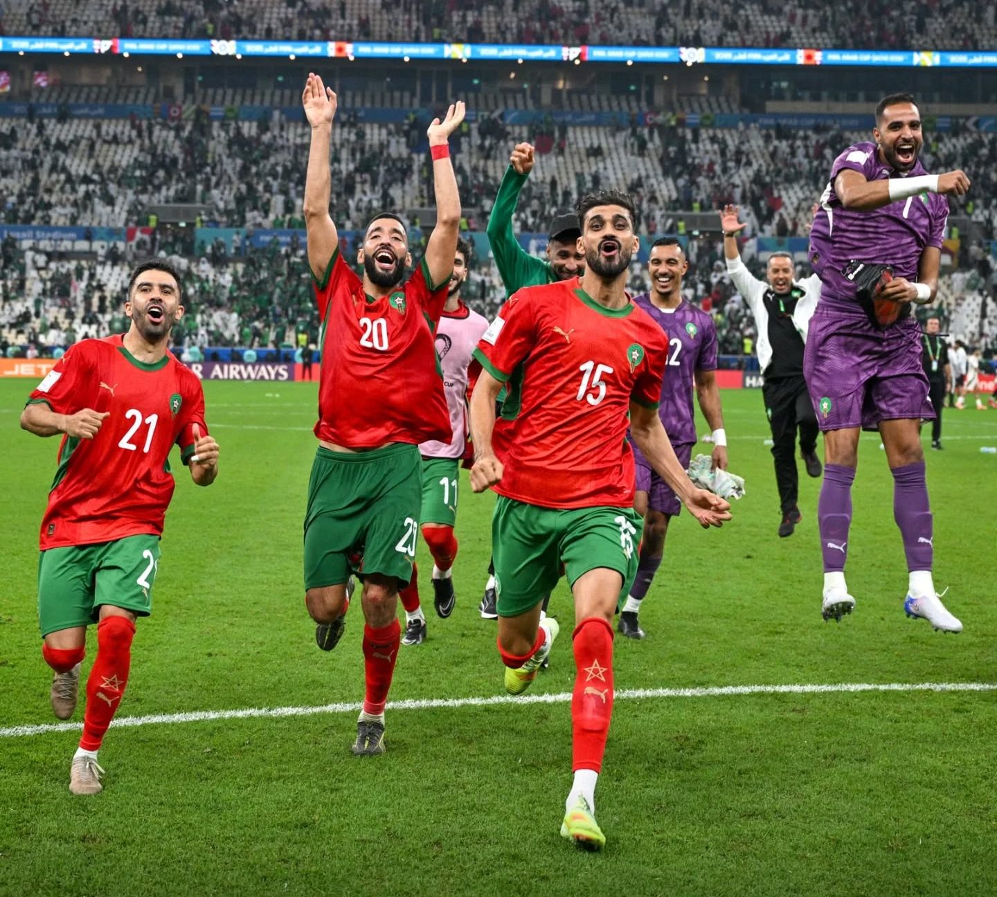 FIFA Arab Cup: Azaro sends Morocco through to semifinals