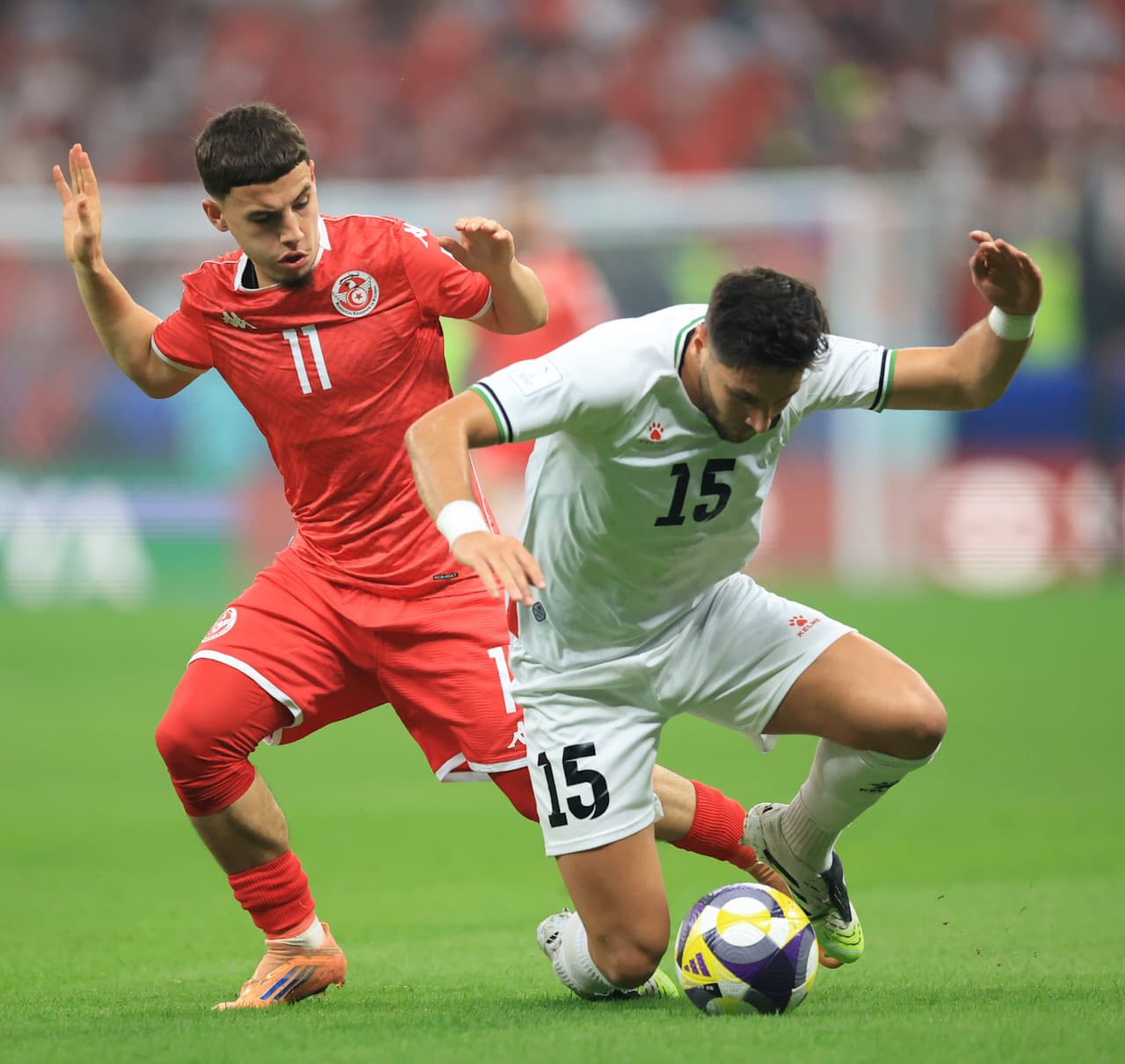 FIFA Arab Cup: Tunisia let lead slip in draw with Palestine