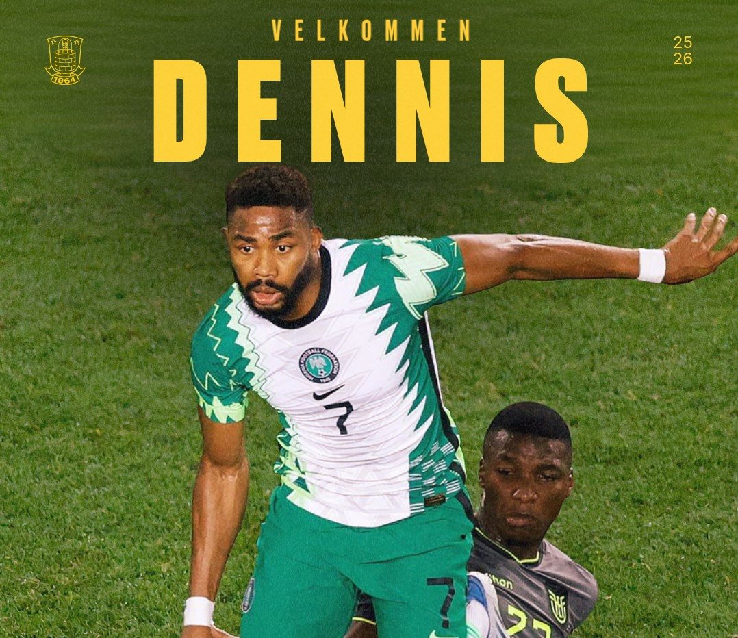 Brøndby IF announce signing of Nigerian forward Emmanuel Dennis