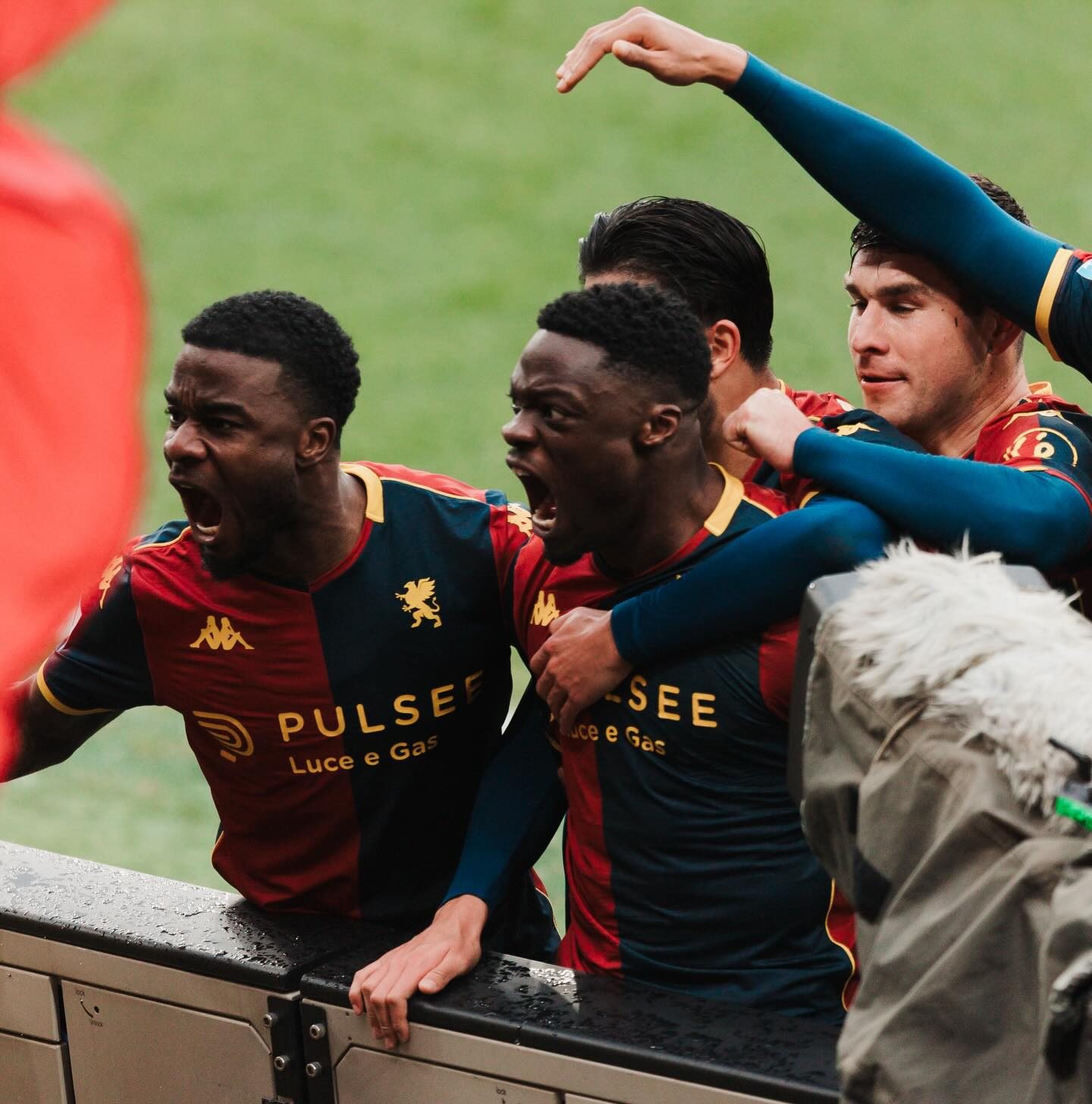 Ghana striker Caleb Ekuban scores in Genoa’s comeback win