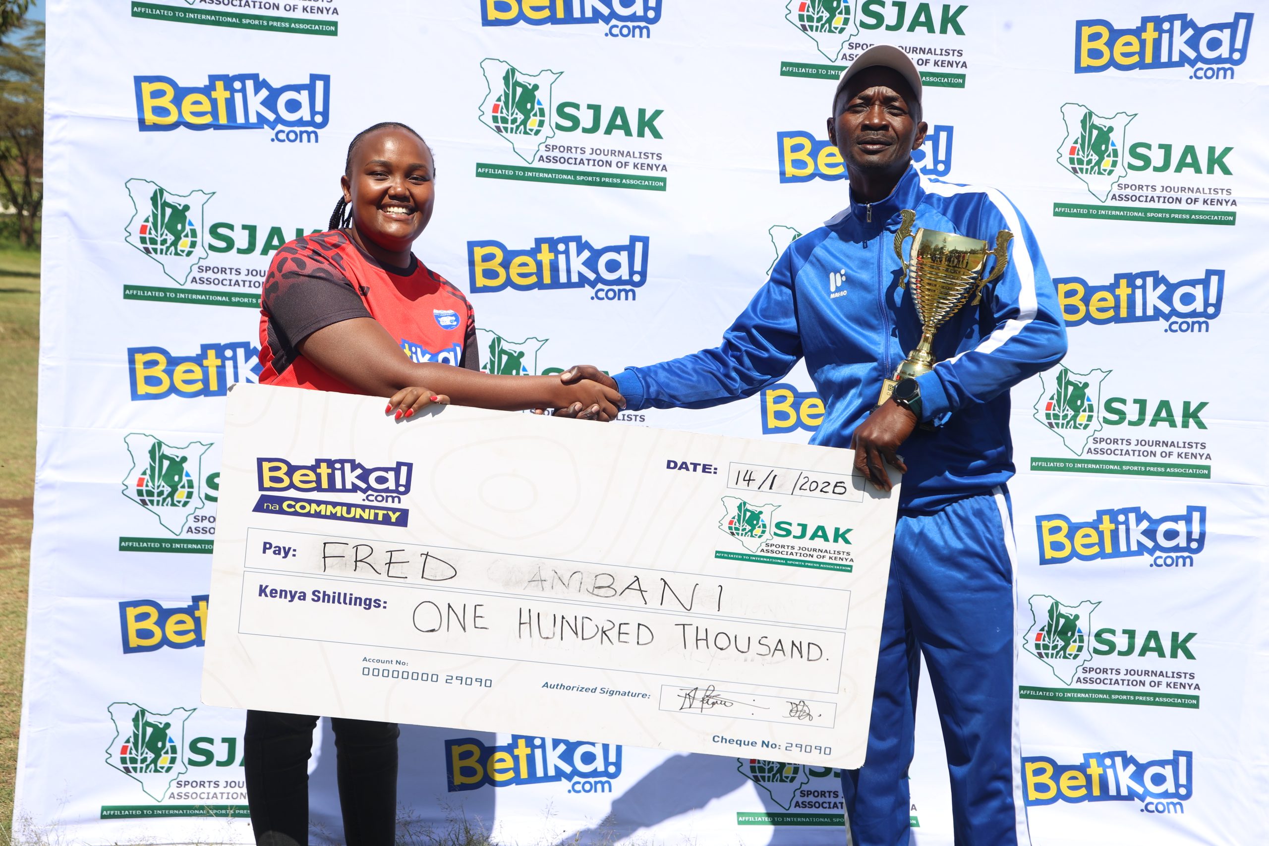 AFC Leopards tactician Fred Ambani named Coach of the Month