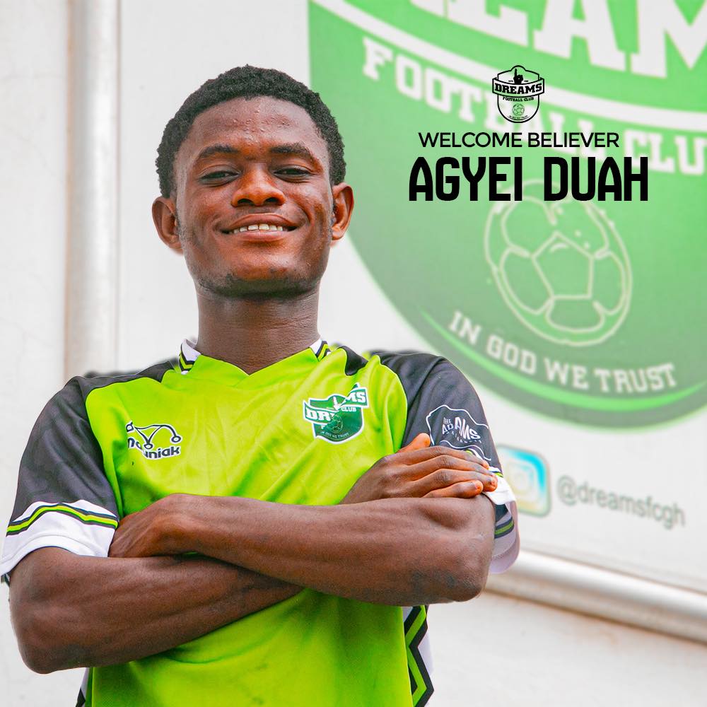 Ghana: Dreams fc announce fourth signing of the window