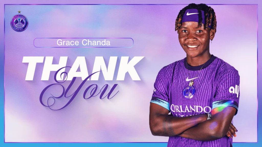 Zambia Star Grace Chanda Agrees To Part Ways With Orlando Pride
