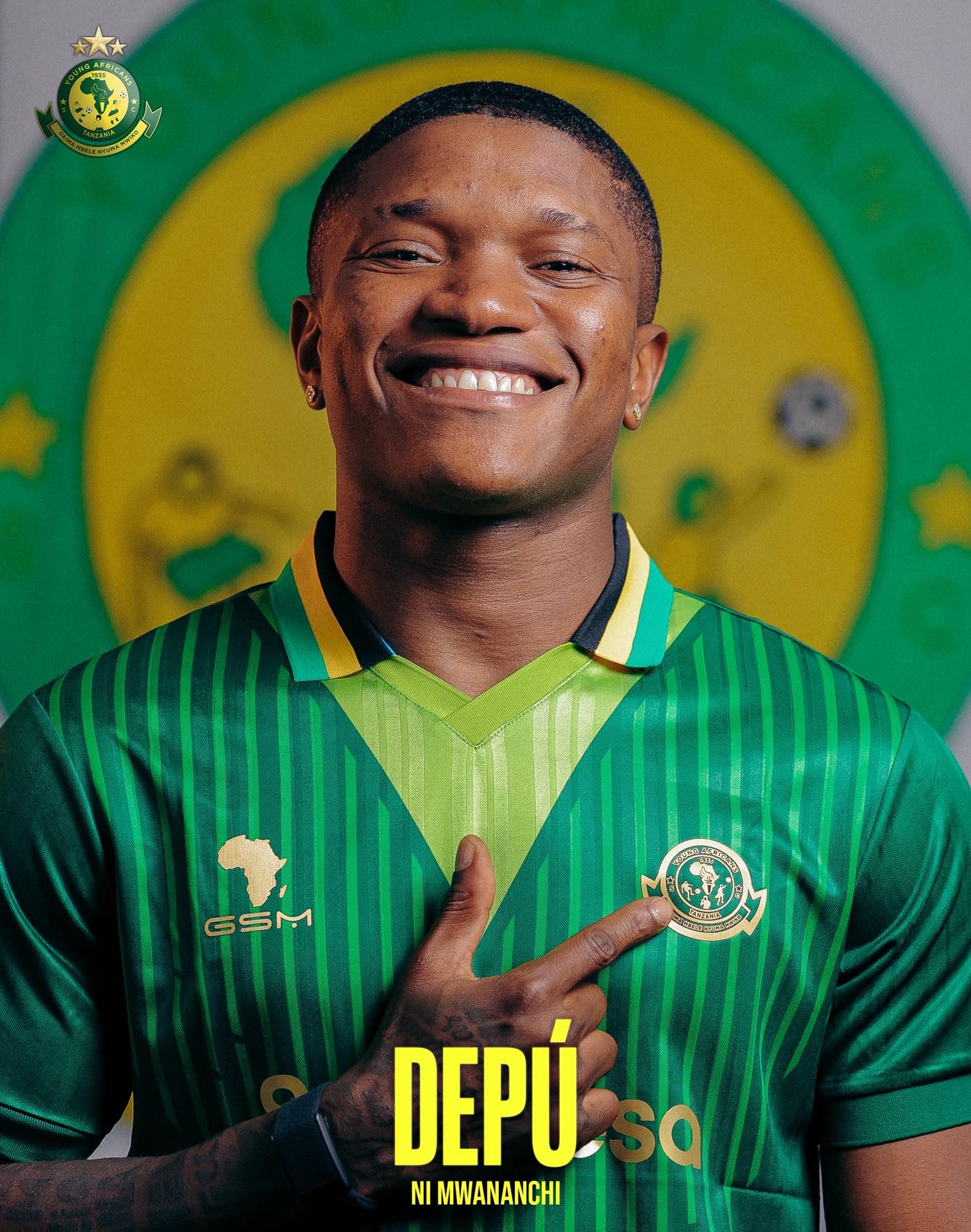 Laurindo Depu: Young Africans unveil Angola striker