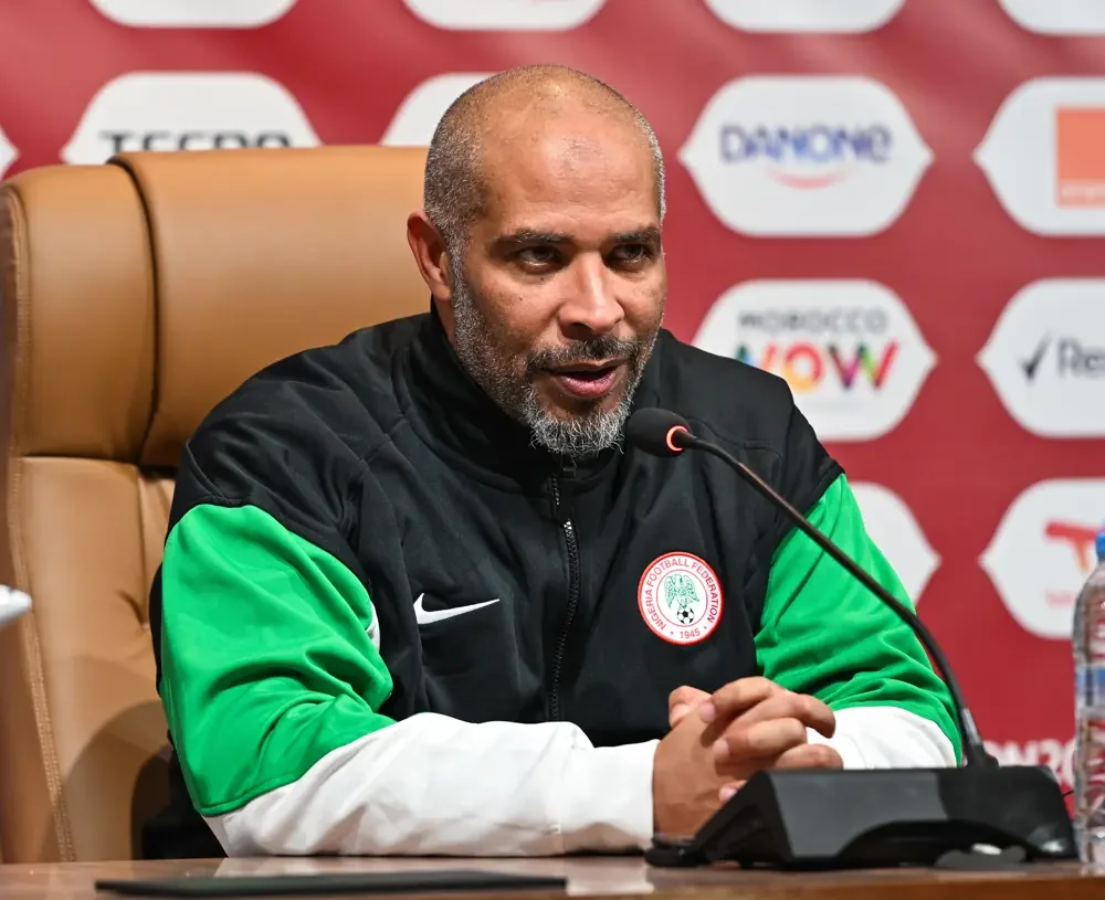 AFCON: Nigeria coach Eric Chelle proud of team after Algeria win