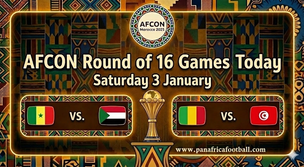 AFCON Round of 16: Saturday 3 January match schedule and kick-off times