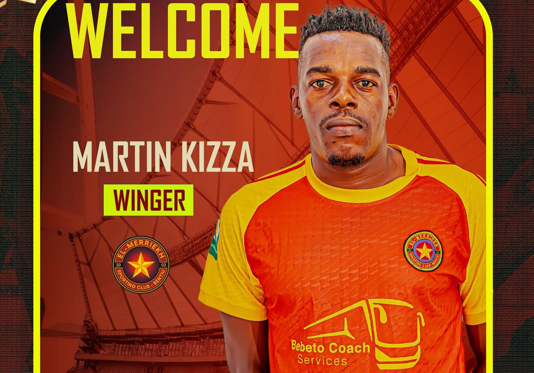 Martin Kizza heads north as El Merriekh Bentiu secure Ugandan winger
