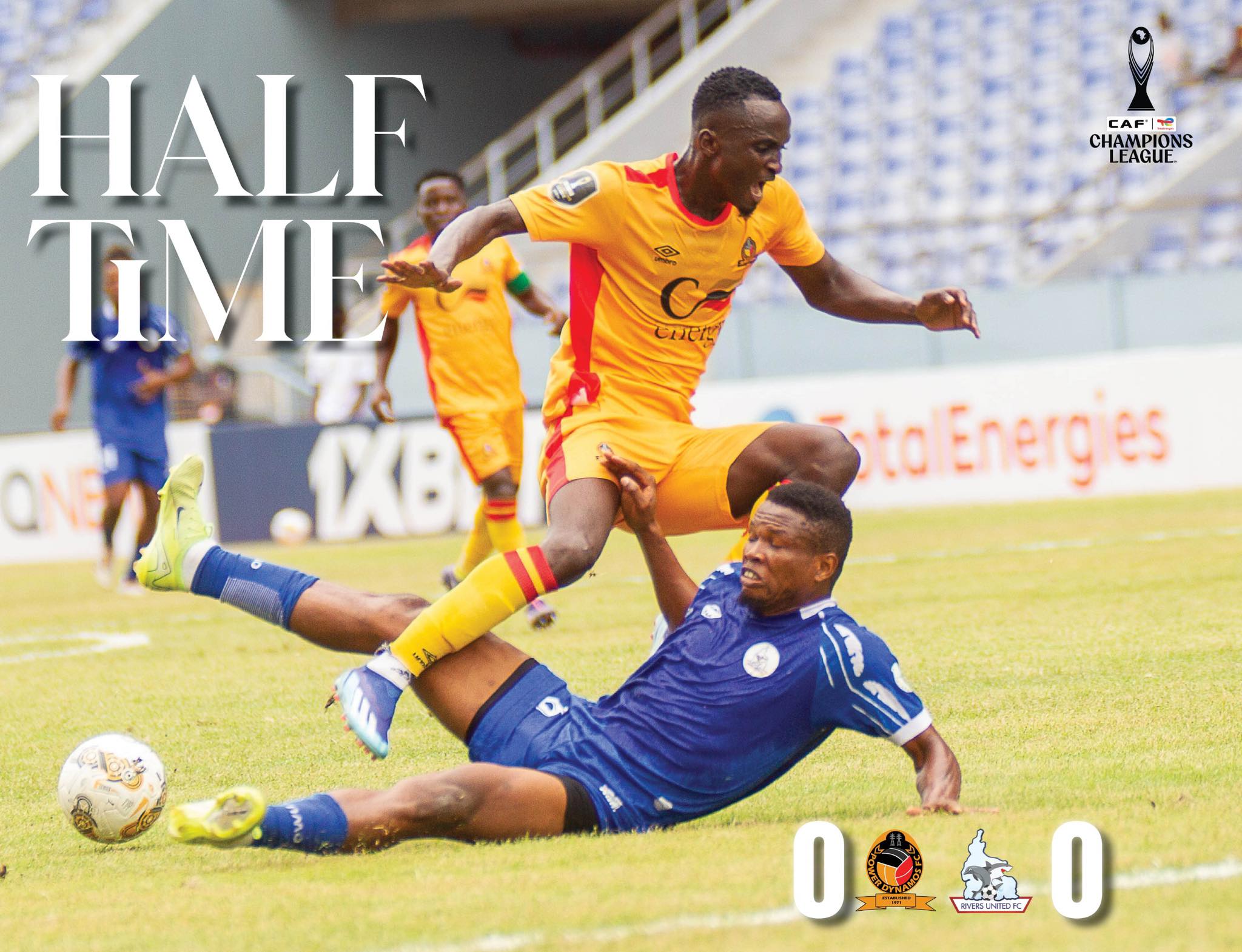 CAF Champions League: Wasteful Power Dynamos held to draw by Rivers United